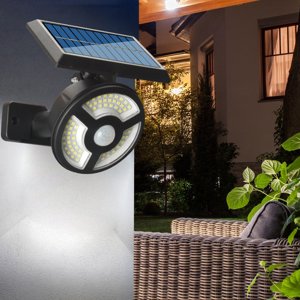 Aidoshy LED Outdoor Solar Lights, Land-scape Spotlights, Garden Lights, Wireless Solar Powered Outdoor Lights/Lighting For Yard, Walkway,Solar Street Lights Outdoor