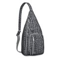 thumbnail image 1 of Modern Art Sling Backpack - Museum-Worthy Print Crossbody Bag, Fashion Forward Design, 1 of 4