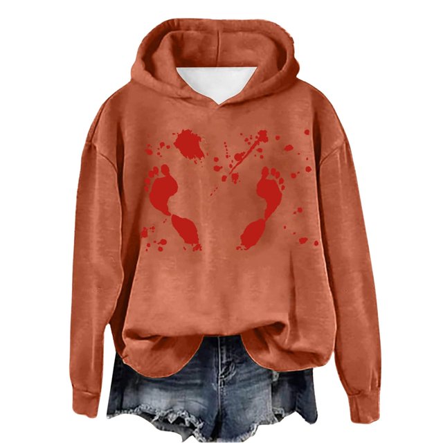 WEAIXIMIUNG Sweat à Rayures pour Femmes Automne et Hiver 2025 Tendance avec Capuche et Imprimé Lettre