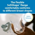 thumbnail image 2 of Dr. Brown's Tire-Lait Manuel avec Téterelles en Silicone SoftShape et Biberon Anti-Colique, 2 of 9