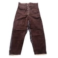 thumbnail image 2 of Protective Welding /Welding Pants Fire Resistant Cowhide Leather-L Brown Pants L, 2 of 8