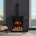thumbnail image 4 of Hollis 32" Electric Fireplace in Black, 4 of 7