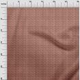 thumbnail image 3 of oneOone Polyester Spandex Rust Brown Fabric Asian Kilim Sewing Craft Projects Fabric Prints By Yard 56 Inch Wide, 3 of 5