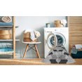 thumbnail image 2 of Ahgly Tapis Rectangulaire Lavable en Machine Intérieur Transitionnel Gris Fumé, 8 Pieds x 12 Pieds, 2 of 7