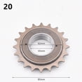 thumbnail image 1 of 16/18/20/22T 35mm Pignon de Vélo à Roue Libre Vitesse Unique Pignon Fixe Accessoires de Vélo, 1 of 3