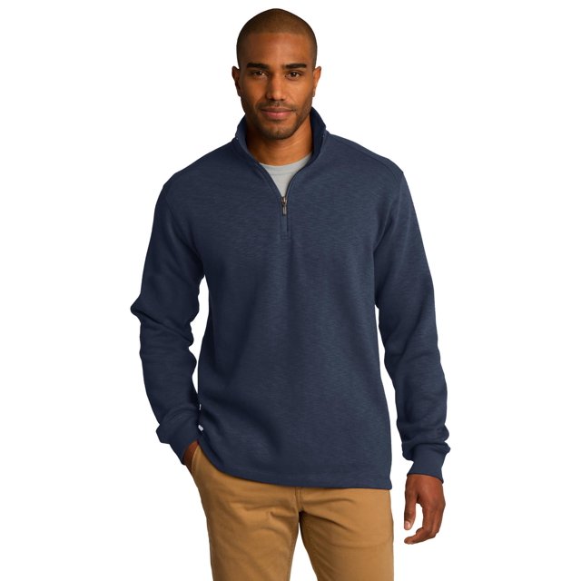 Port Authority Pull en Polaire Slub 1/4-Zip