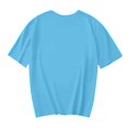 thumbnail image 4 of Offre à Durée Limitée Iumwxz T-Shirts Basiques Décontractés Plissés et Amples pour Femmes Blouses pour Femmes T-Shirts Graphiques à Nœud Col Rond Manches Courtes Hauts Blouse pour Dames Doux et Confortables pour Faire des Courses, 4 of 4