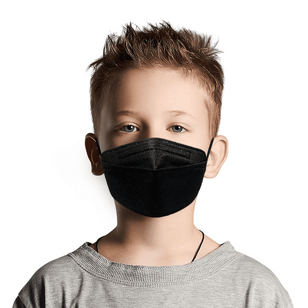 The Respirator CA N95 Flat Fold Small (Adult or Child) is a disposable face mask designed for exceptional protection against airborne particles, dust, and allergens. It features a 3-layer filtration system that filters out at least 95% of particles. The mask has a flat-fold design for easy storage and portability, a flexible nose bridge for a secure fit, and is suitable for both adults and children. Made in Canada, it is latex-free, graphene-free, and hypoallergenic. Dimensions are 7.4 x 3.14 inches (189 x 80 mm).