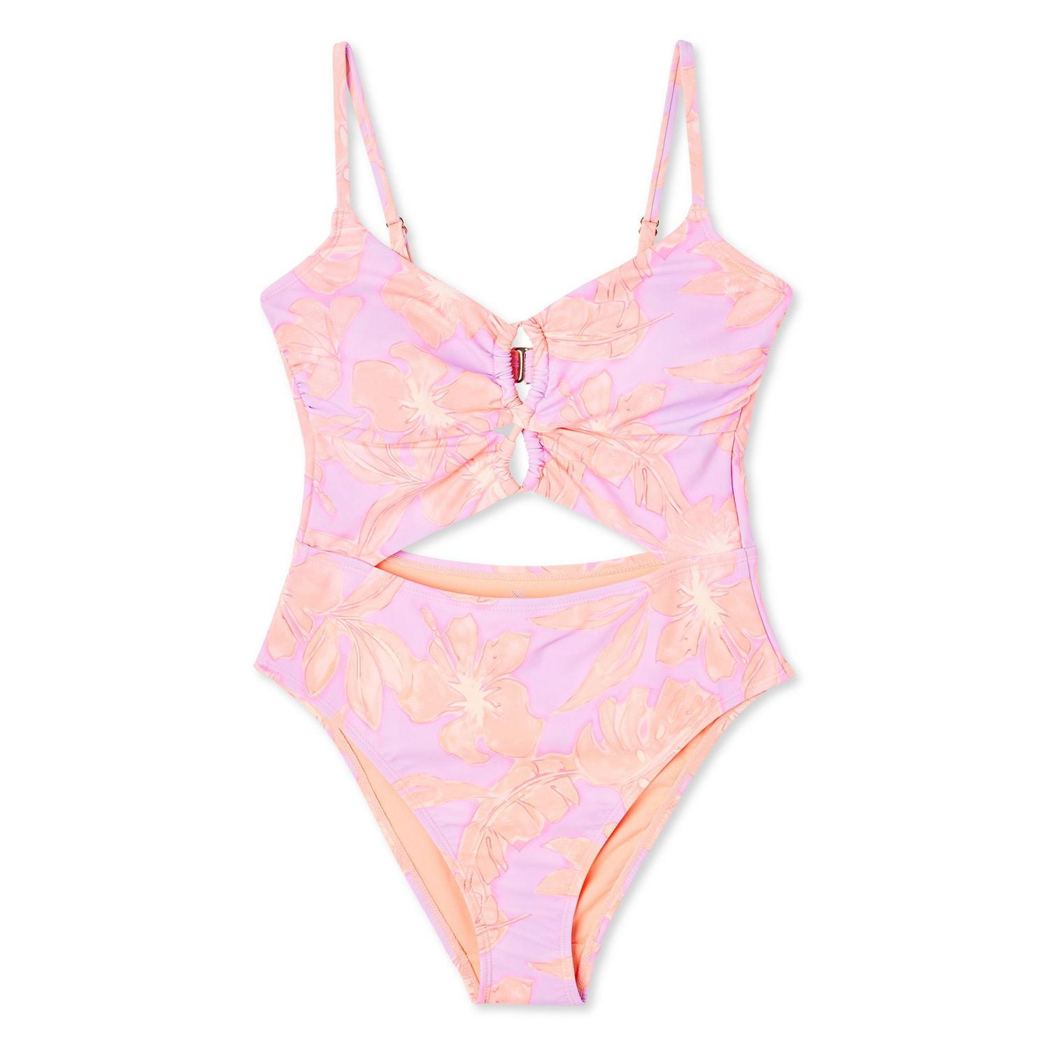 Maillot 1 pièce avec motif ajouré No Boundaries pour femmes