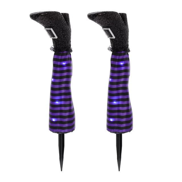 Halloween Decoration Prosthetic Witch Leg Garden Decorations