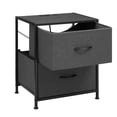 thumbnail image 3 of Mainstays 2-Pack Fabric Nightstand, 3 of 9