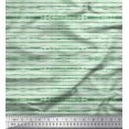 thumbnail image 1 of Soimoi Poly Georgette Fabric Horizontal Stripe Printed Fabric 1 Yard 42 Inch Wide, 1 of 5