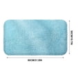 thumbnail image 5 of 31.5x19.7 Inches Microfiber Bathroom Rugs Bath Mat Extra Thick, Soft , Absorbent, Bath Rugs For Bathroom, 5 of 5