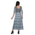 thumbnail image 4 of Moomaya Kurtis Imprimés Ligne A pour Femmes Kurta à Manches 3/4 Tunique d'Été, 4 of 5