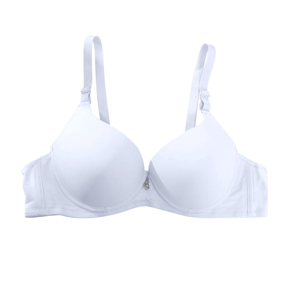Pcksrro full coverage bra for women Wireless BraWomen Sexy Lifting Large Size Sagging Double Breasted Bra Underwear Daily Bra