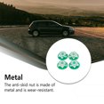 thumbnail image 3 of Écrou de Roue Hexagonale Résistant à l'Usure 4 Pcs pour Capuchons Centraux 1:8, Enjoliveur, Clé, Jante Filetée, Bonne Étanchéité, Voiture RC Tout-Terrain 1:8, Vert, 3 of 5