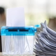 thumbnail image 3 of HLONK Blue WearResistant Manual Paper Shredder for Home Use ABS Material Great for Document Destruction 8.5x4.3 Inches, 3 of 8