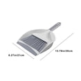 thumbnail image 3 of TIMIFIS Kitchen Gadgets Desk Broom Dustpan and Brush Set Handheld Dustpan and Brush Comfortable Grip Brush and Dustpan for Sofa Tabletop Bedroom Tent Cleaning Kitchen & Dining, 3 of 8