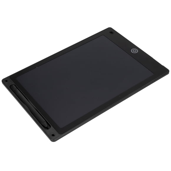 LCD Writing Board, Doodle 10 Inch Children Disk Drive Kids Graffiti Slim Handwriting Toy For Early EaducationBlack