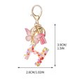 thumbnail image 2 of TopLLC New English Letter Keychain Hanger Car Keychain Bag Accessories Suspension components, 2 of 2