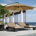 thumbnail image 4 of LSLJS Garden Umbrella Outdoor Stall Umbrella Beach Sun Umbrella Replacement Cloth 118 Inch Diameter with 8 Bones, Portable Windproof Compact Travel Umbrella, 4 of 4