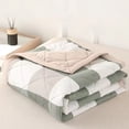 thumbnail image 4 of Cooling Blanket Summer Cooler Quilt Tartan Tear Resistant 59x79IN Queen Size Blankets for Bed Super Cozy And Comfy Cooling Throw Blanket for Couch Transfer Heat to Keep Body Cool Night Sweats, 4 of 5