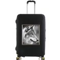 thumbnail image 1 of Animal Series Printed Pattern Travel Essentials Bag with 18-32 Inch Capacity Travel Accessories Trolley Case Protective Cover 8animal 038 L, 1 of 6