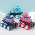 thumbnail image 4 of Neinkie Tank Toy Fine Workmanship Wear-resistant Plastic Children Inertial Tank Toy for Kids, 4 of 9