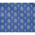 thumbnail image 4 of oneOone Cotton Flex Fabric Leaves & Floral Block Printed Craft Fabric BTY 40 Inch Wide, 4 of 4
