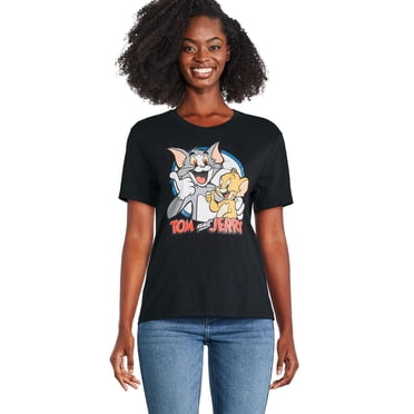 Tom and Jerry Women's Short Sleeve Tee