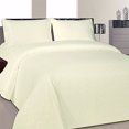 thumbnail image 1 of Beverly Hills Chevron Collection 1800 Series Ultra Soft Wrinkle Resistant Solid Color Sheet Set (King, Ivory), 1 of 1