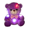 thumbnail image 2 of ZZkhGO Color Changing Bear, Glowing LED Light Bow Tie Figurine Night Light Decor Gift, 2 of 6