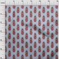 thumbnail image 2 of oneOone Georgette Viscose Fabric Leaves|Floral & Paisley Block Decor Fabric Printed BTY 42 Inch Wide, 2 of 4
