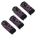 thumbnail image 3 of Warm Heated Socks, Breathable Cotton 4Pcs Fast Drying Self Heating Socks Tourmaline Design  For Winter White,Black,Red, 3 of 8
