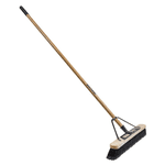 Quickie Job Site 24-inch Doucement balayé Push Broom
