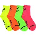 thumbnail image 3 of LAICAIW Women Crew Ankle Neon Socks Vivid 5 Color For Teen 4~5 pairs, 3 of 7