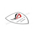 thumbnail image 4 of Computer Case Aluminum Sticker ROG Logo Gamer Belief Lable PC Cabinet MOD Part Black/White Black, 4 of 6