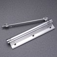 thumbnail image 3 of FRCOLOR Door Closer 1Pc 35KG Automatic Door Closer Home Use Concealed Door Spring Hinge Buffer Free Punching Automatic Door Closer Device (Bright Silver),7.28"X2.17"X0.79", 3 of 4