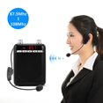 thumbnail image 3 of FM Wireless Headset Microphone Handsfree Mic for Speaker Teacher Meeting, 3 of 7