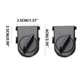 thumbnail image 3 of EGNMCR Home Decor, Room Decor, Fall Decor Sliding Window Lock High-rise Fall Limiter -theft Lock Buckle Non Perforated Sliding Door Lock Sliding door lock, 3 of 3
