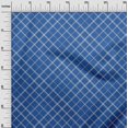 thumbnail image 2 of oneOone Organic Cotton Voile Fabric Check & Geometric Print Sewing Fabric BTY 42 Inch Wide, 2 of 4