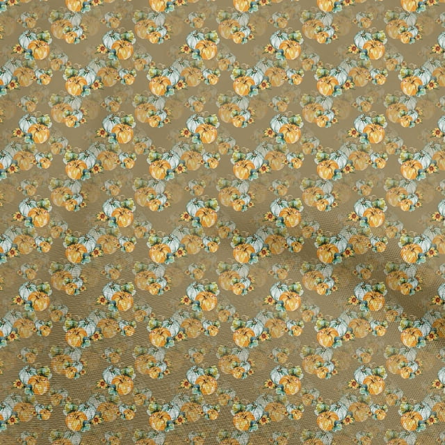 oneOone Soie Tabby Gamboge Jaune Tissu Récolte Matière de Robe Tissu Imprimé Tissu au Yard 42 Pouces de Large