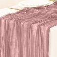 thumbnail image 5 of Boho Gauze Green Wedding Table Runner Fabric Kitchen Dining Holiday Table Decor For Home Party Indoor, 5 of 5