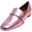 Baby Pink / Baby Pink, variant on Malone Souliers Women's Jane Nappa Flat Black / Nude Red Ankle-High Leather Shoe - 7.5M