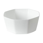 yulier Plastic Plant Pot Thickened Flower Pot Modern Decorative Planters Outdoor Indoor Garden Planters Cactus Succulent Pots for Home Office, 5.9"x2.6", White