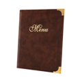 thumbnail image 1 of davian Menus Cover for Service Guide Book Refillable Menu Organizer Price List Book Coffee, 1 of 8