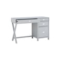 thumbnail image 3 of Posey Side Storage Desk, Grey, 3 of 8
