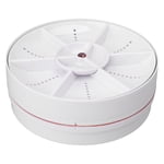 Home portatif Mini Lave-vaisselle Petite installation libre Fruits et légumes Lave-linge sans fil lave-vaisselle rouge