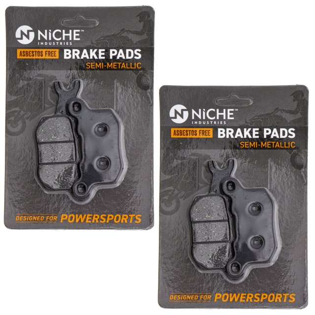 Niche Rear Right Brake Pad for Can-Am Defender HD10 Semi-Metallic UTV 2 Pack 519-KPA2342D