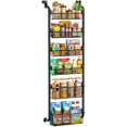 thumbnail image 1 of OUYAWEI 6 Layers Over The Door Pantry Organizer, Multi-Tier Wall Mounted Spice Rack Organizer Heavy-Duty Metal Hanging Pantry Organizers Adjustable Hanging Storage Organizer for Kitchen Bathroom, 1 of 9